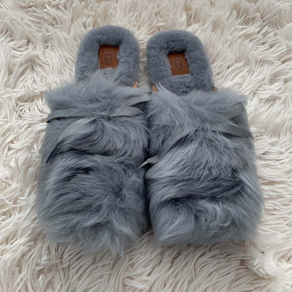 Brand new UGG shaine fluff slip on slipper - Picture 7 of 14